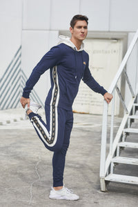 MONOGRAM TAPE JOGGER (NAVY)